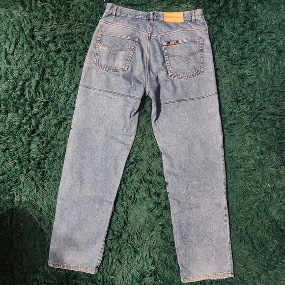 Vintage Fieldsheer Carpenter Jeans Light Wash Double Knee Workwear 36x34 - Picture 2 of 7